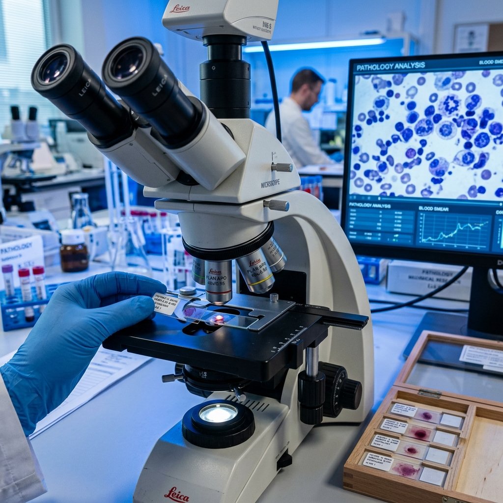 Precision Pathology Laboratory Microscope